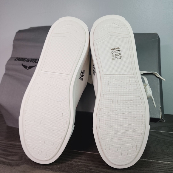 Zadig & Voltaire Embroidered Sneakers - Picture 9 of 12